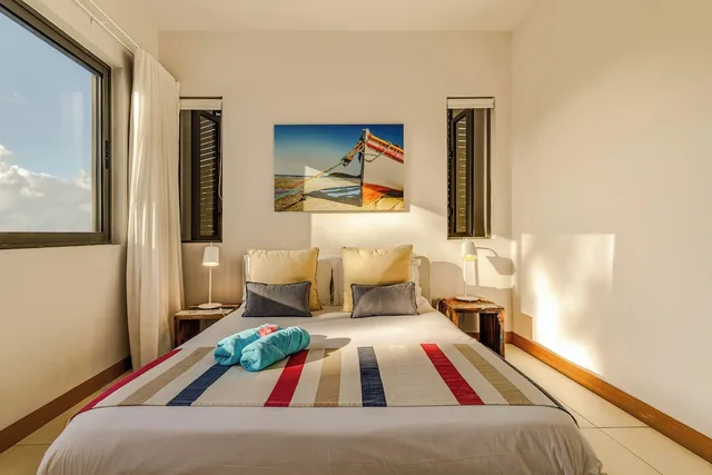 شقة بريميوم بسرير كينج وسريرين كوين بـ3 غرف نوم، Cap Ouest by Horizon Holidays 5/10