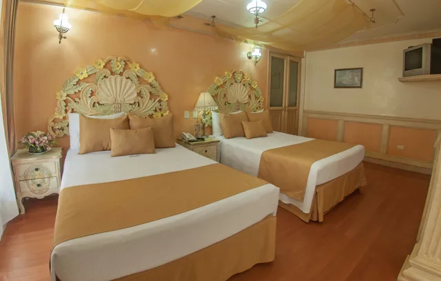 غرفة بسريرين مزدوجين، Villa Las Margaritas Plaza Cristal Hotel 2/5