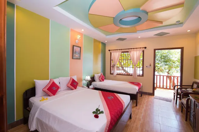 Bungalow, Double Bed, Beach Front، Kim Hoa Resort 3/3