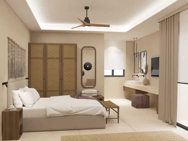 Cozy, Twin Beds, Land View، The Noverian Antama Organic Beach Resort Chania 10/10