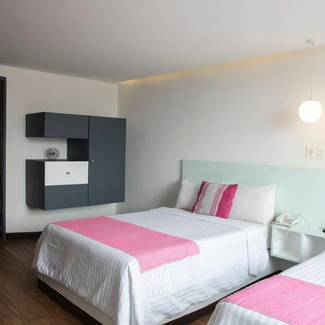 غرفة ديلوكس بسرير مزدوج، Hotel Fontan Reforma 3/10