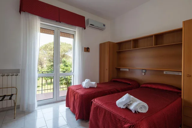 غرفة اقتصادية بسرير مزدوج أو سريرين منفصلين، Hotel Nella 5/10