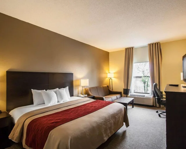 غرفة بسرير كينج، Quality Inn Hayti Comfort Inn Hayti 2/4