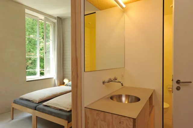غرفة قياسية رباعية بأربعة أسرّة بحمام خاص، Youth Hostel Basel 3/3