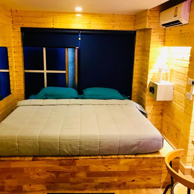 غرفة بسرير مزدوج بحمام مشترك، Blu Cabin Ari Stylish Gay Poshtel 1/4