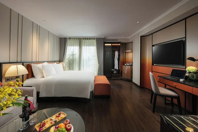 غرفة سوبيريور بسرير كوين بشرفة، The Chi Boutique Hotel 4/5