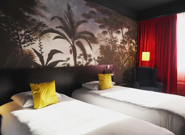 غرفة متصلة سوبيريور بسريرين منفصلين، Mercure Bordeaux Chateau Chartrons 4/10