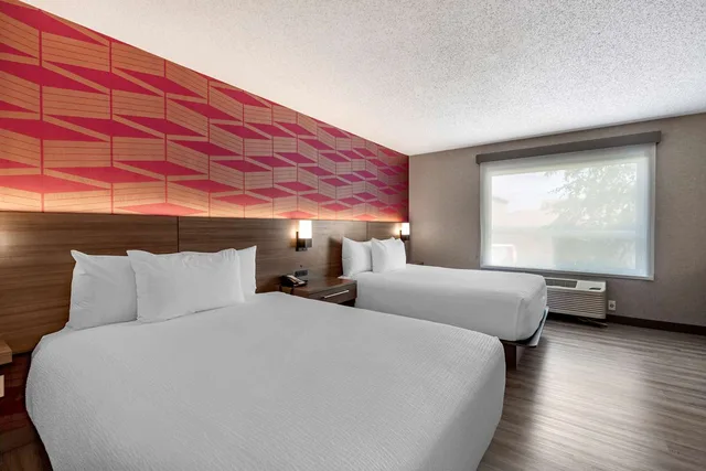 جناح بسرير بطابقين وسريرين كوين بمطبخ صغير، Best Western Plus West Edmonton 1/7