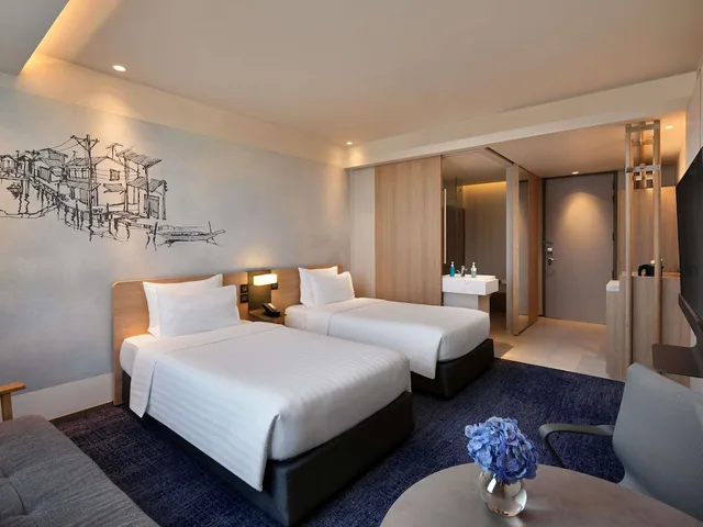 غرفة تنفيذية بسريرين منفصلين، Novotel Future Park Rangsit 5/10
