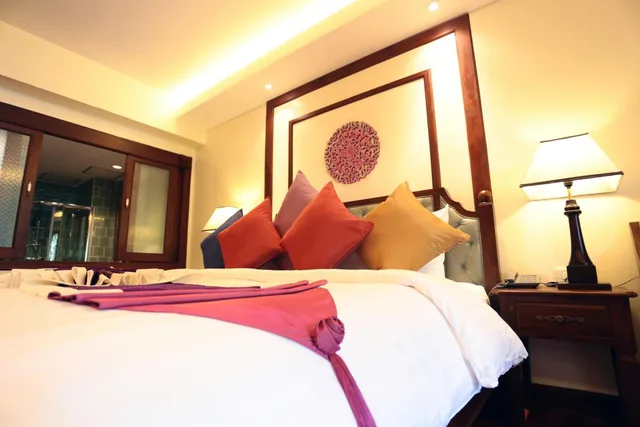 غرفة تنفيذية بسرير كينج، Viang Luang Resort 4/5