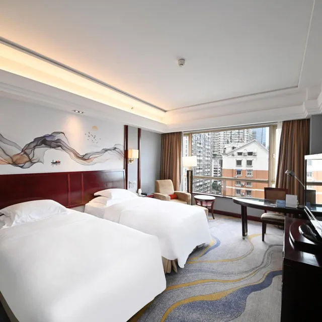 Room, 2 Double Beds, Crowne Plaza City Center Ningbo 1/5