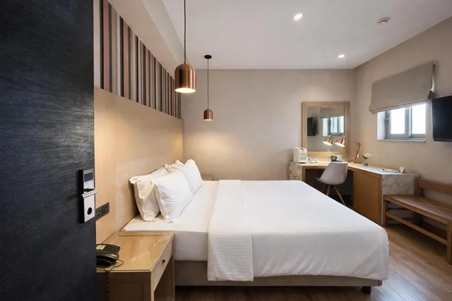 غرفة بسرير كوين، Areos Hotel 1/5
