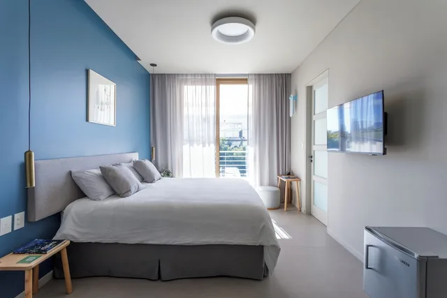 جناح استوديو بسرير كوين بإطلالة على المدينة بشرفة، Bromelia Hotel Boutique 3/9