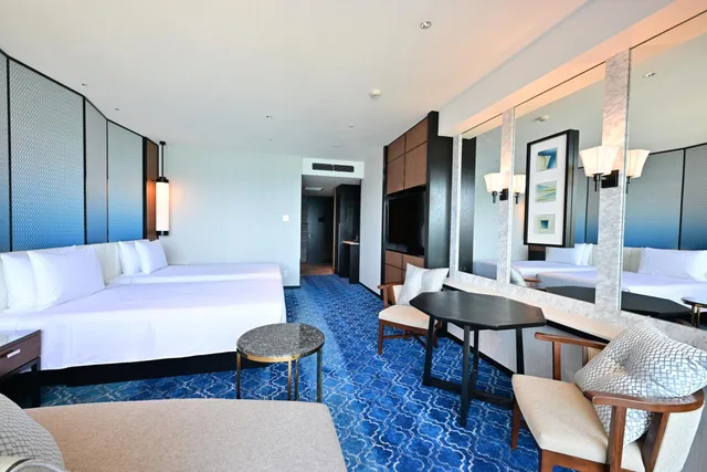 غرفة متصلة بريميير بسريرين منفصلين، Ryukyu Hotel and Resort Nashiro Beach 4/8