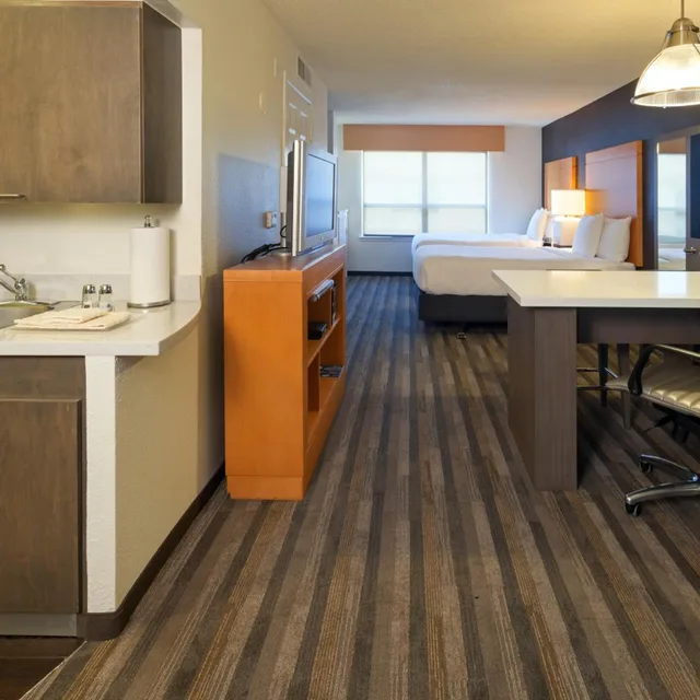 استوديو بسريرين مزدوجين لذوي الإعاقة، Hyatt House Houston Galleria 3/3