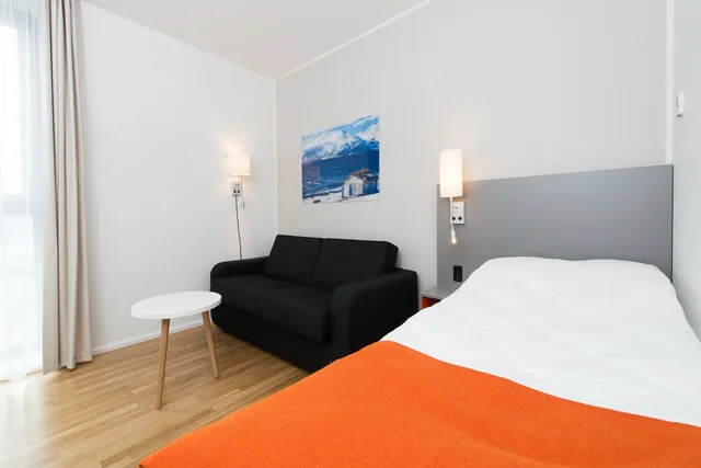غرفة مفردة، Pingvinhotellet UNN Tromso 1/4