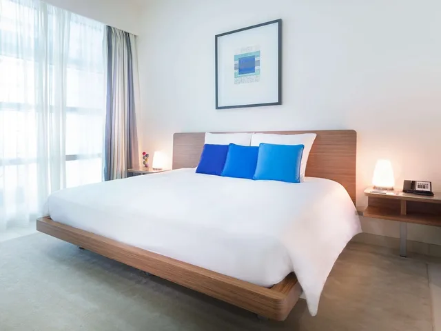 شقة بسريرين مزدوجين بـ3 غرف نوم، Aparthotel Adagio Abu Dhabi Al Bustan 4/10