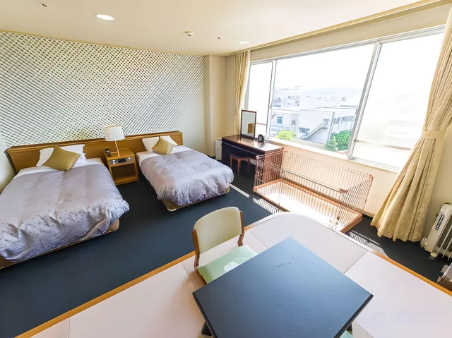 Semi Room, Traditional, 2 Semi Double Beds، LiVEMAX Resort Kaga-Yamashiro 1/1