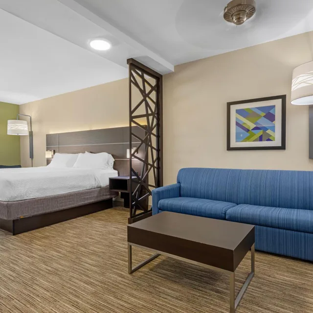 جناح بسرير كينج مع أريكة، Holiday Inn Express Hotel Suites Fairfield North 5/5