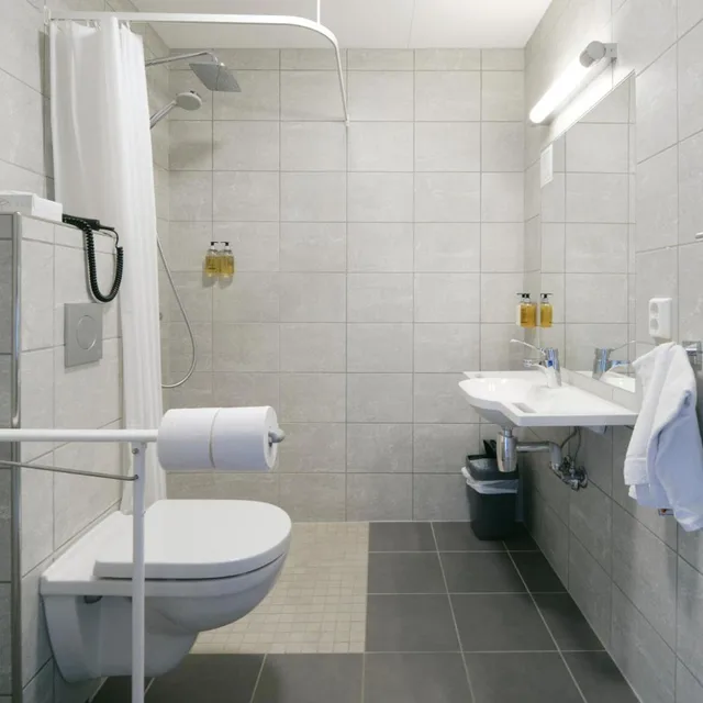 غرفة قياسية بسريرين منفصلين، Bergstadens Hotel 8/8