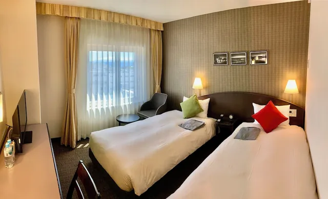 غرفة اقتصادية بسريرين منفصلين، Hotel Resol Hakodate 2/6