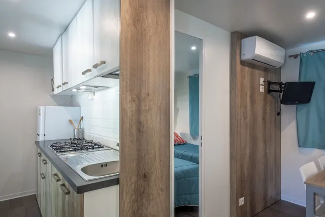 2 Bedrooms, Mobile, Premium, House, Double and Twin Beds, Camping Village Torre Pendente 10/10