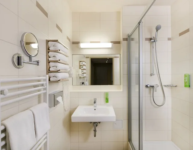 شقة بسرير مزدوج وسرير بطابقين بغرفتي نوم، Jufa Hotel Graz 4/4