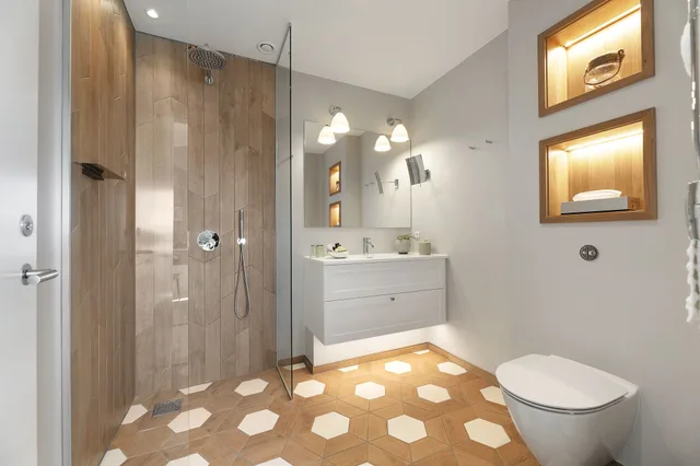 جناح جونيور بسرير مزدوج بحمام خاص، Ruths Hotel 7/8