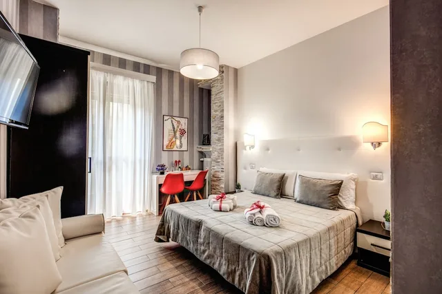 غرفة قياسية ثلاثية بسرير مزدوج، Santamaggiore Inn 2/10