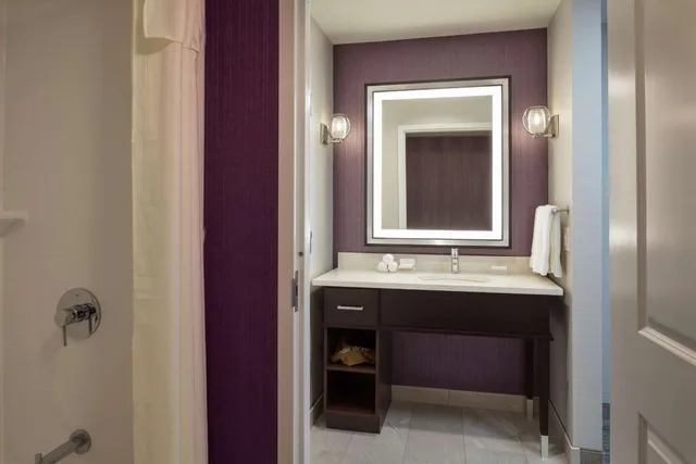 جناح بسرير كينج مع أريكة لذوي الإعاقة، Homewood Suites By Hilton Needham Boston 2/2