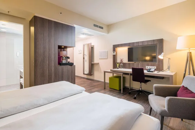 Comfort, Apartment, King Bed, Kitchen, Best Western Hotel Airport Frankfurt 1/2