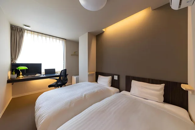 غرفة قياسية بسريرين منفصلين، Business Hotel Hayashiso 2/2