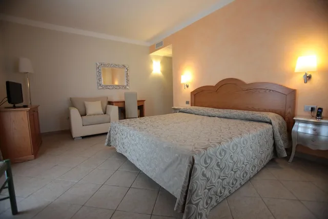 غرفة بسرير مزدوج، La Perla Hotel 2/9
