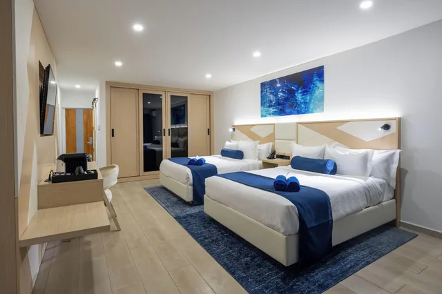غرفة بسريرين كوين بإطلالة على الحديقة، Divi Aruba All Inclusive Resort 2/5