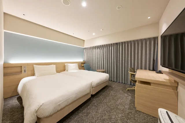 Semi Room, 2 Semi Double Beds، Richmond Hotel Utsunomiya Ekimae Annex 3/3