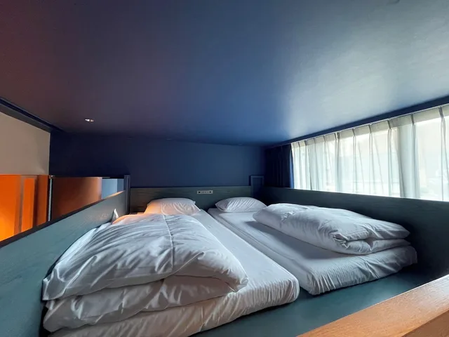 Connecting, Dark Blue, 4 Beds, Sofa، Toggle Hotel Suidobashi TOKYO 1/7