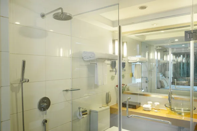 غرفة تنفيذية بسريرين منفصلين، Leeden Hotel Guangzhou 7/7