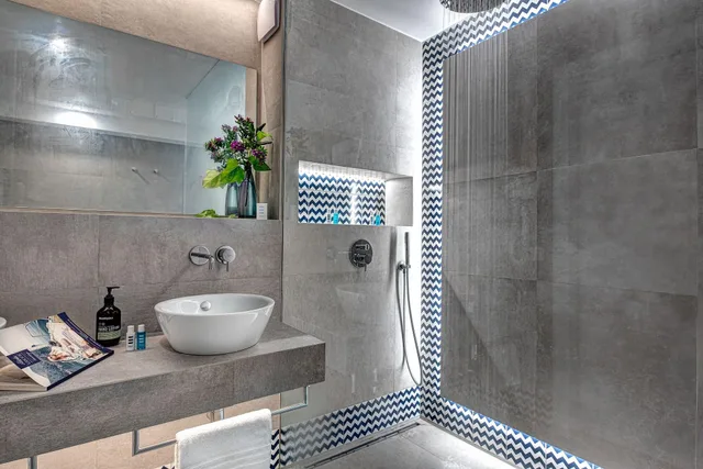 شقة كلاسيكية بإطلالة على البحر بشرفة بغرفة نوم واحدة، Gocce di Capri Hotel & Serviced Residence 5/7
