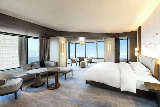 غرفة كلوب بريميير بسرير كينج، Grand Prince Hotel Osaka Bay 1/2