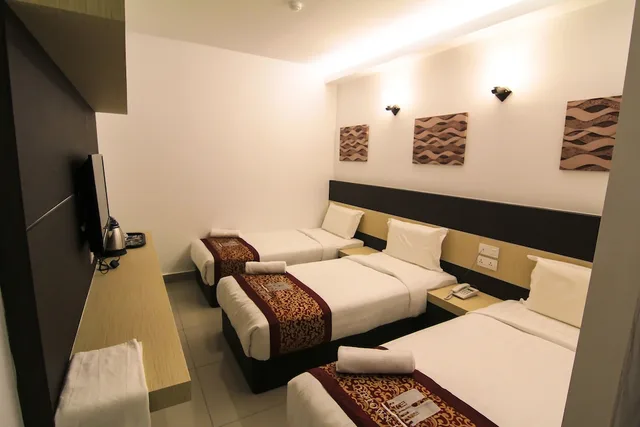 غرفة ديلوكس بسريرين منفصلين، Uptown Hotel Seremban 2/3
