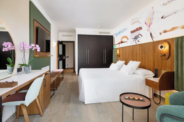 غرفة كومفورت بسريرين منفصلين بإطلالة على الحديقة، Hotel Jardines De Nivaria 5/9