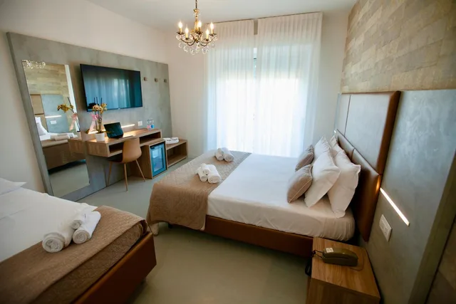 غرفة ديلوكس ثلاثية بإطلالة على البحر، Hotel Maestri 6/10