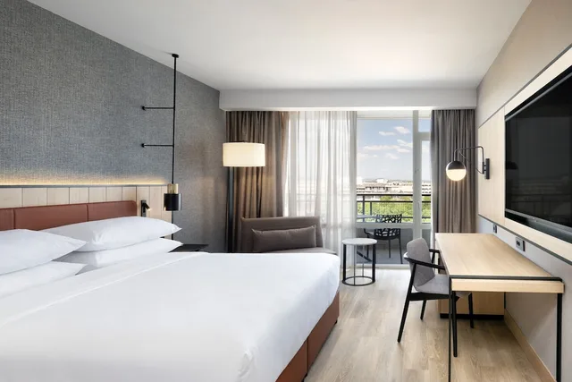 غرفة ديلوكس بسريرين منفصلين بإطلالة على المدينة، IM Dreamer Hotel - Sunny Beach 1/2