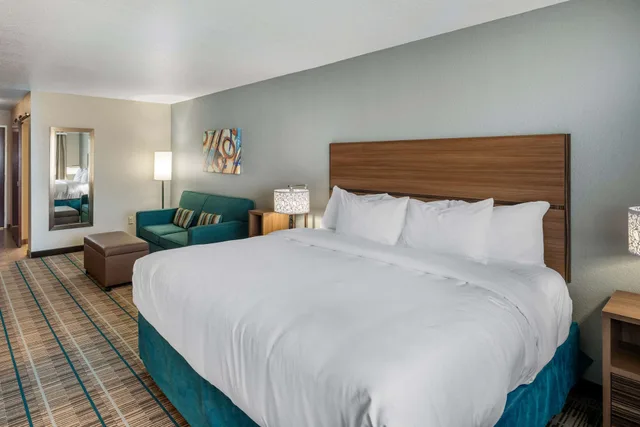 Efficiency, King Bed, Accessible، MainStay Suites Coeur d Alene, ID 2/10