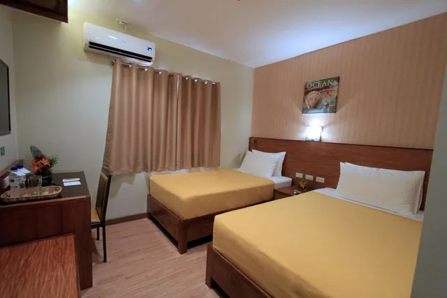 غرفة قياسية بسرير مزدوج أو سريرين منفصلين، Coron Soleil Express Hotel 7/10