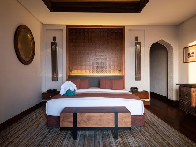 غرفة ديلوكس بسريرين منفصلين بإطلالة على الجبل، Anantara Al Jabal Al Akhdar Resort 1/10