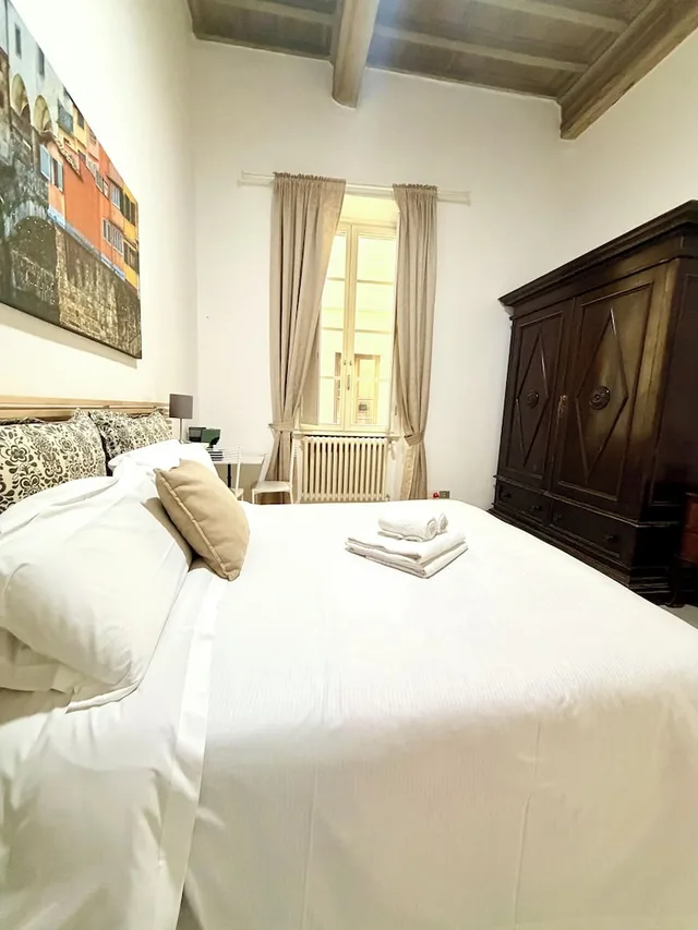 غرفة أساسية بسرير كوين بحمام مشترك، Il Gattopardo Firenze 1/10