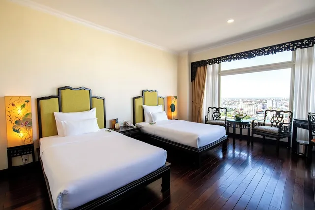 غرفة ديلوكس بسريرين منفصلين بإطلالة على المدينة، TTC Imperial Hotel 8/10