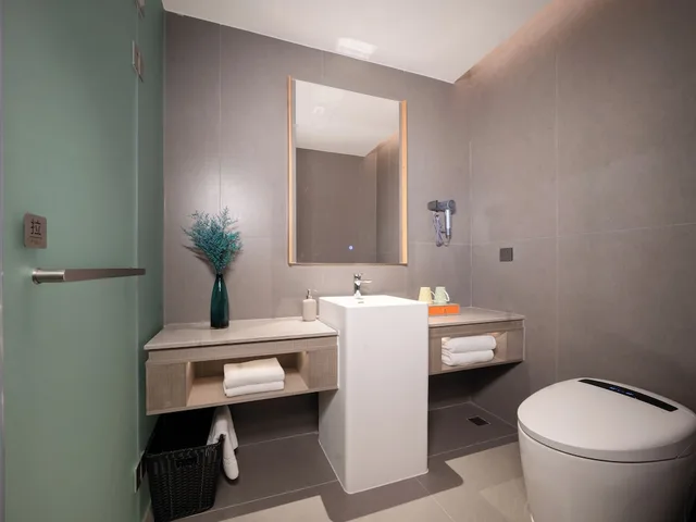 غرفة ديلوكس بسريرين كوين، Pagoda Hotel Hangzhou Zijingang 2/2