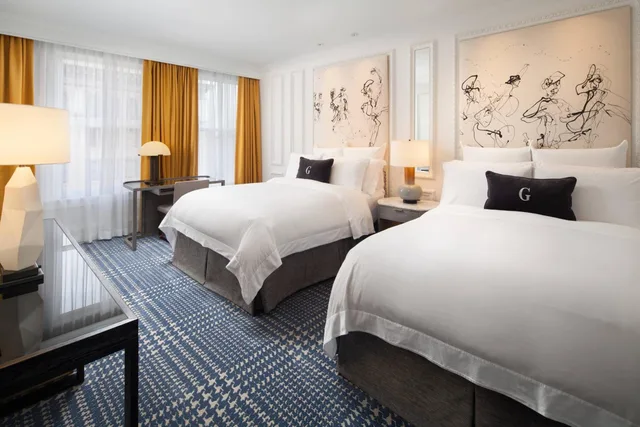 غرفة غراند ديلوكس بسريرين كوين، The Us Grant A Luxury Collection Hotel San Diego 3/5
